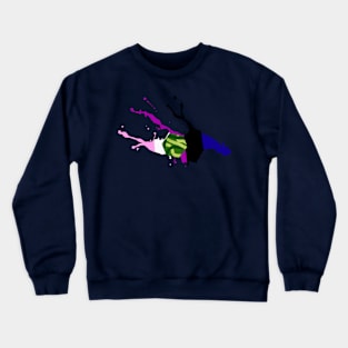 D20 Watercolour splash Crewneck Sweatshirt